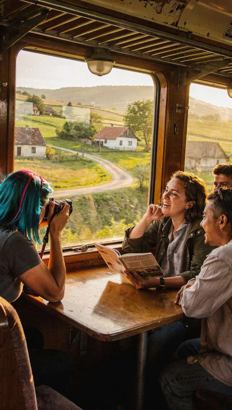 Peisaj montan spectaculos din Carpați, ideal pentru o evadare de weekend.
